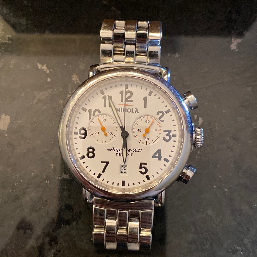 Shinola Runwell 41mm Stainless Steel